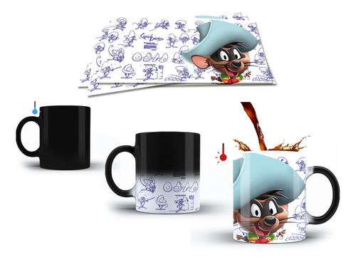 Taza Magica Personalizada Looney Tunes Con Nombre Modelo 11