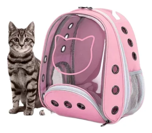 Bolso Mochila Transparente Para Gatos Y Perros Peque os