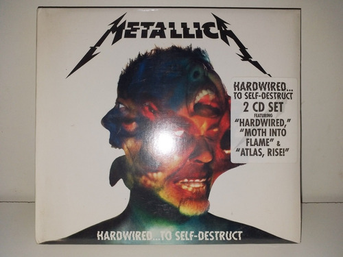 Metallica Cd Doble Hardwired To Self Destruct Nuevo Sellado