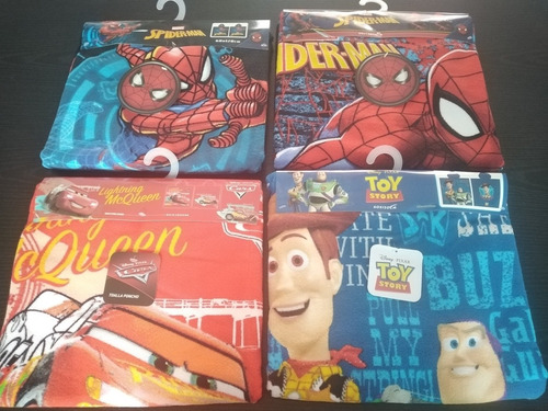 Toalla Poncho Para Niños Disney