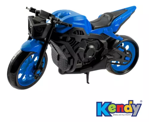 Kit 2 Motos Corrida Brinquedo 1600 Realista Presente Menino