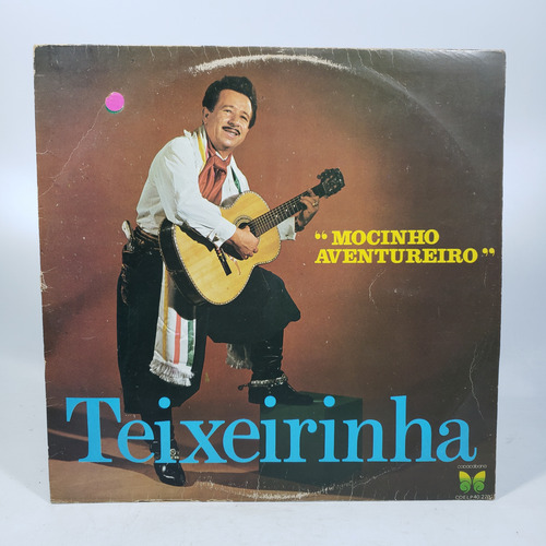 Lp Mocinho Aventureiro- C/ Teixeirinha 1972 (Usado)