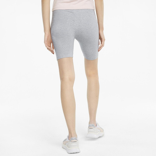 Imagen 4 de 6 de Calza Corta Puma Classics Short Tights 7 Gris Mujer