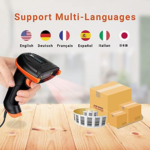 Tera Escáner De Código De Barras Usb 1d 2d Qr Actualizado Co