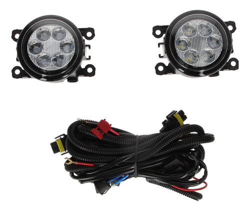 Kit Faro Auxiliar Led Ambos Lados Ford Focus Ii 09/13