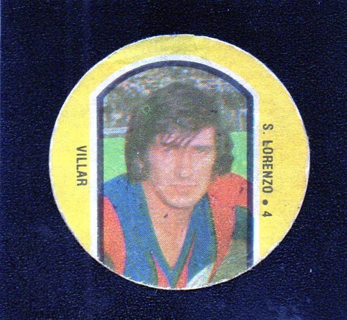 Argentina Campeon 1978. Figurita N° 4 Villar San Lorenzo!!!