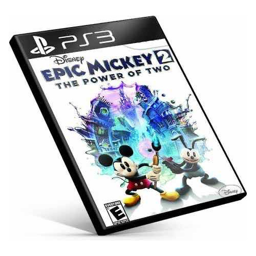 Jogo Ps3 Disney Epic Mickey 2: The Power Of Two Físico