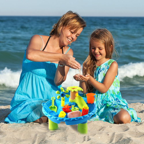 . Mesa De Agua De Arena H Kids Toys Para Niños Pequeños,