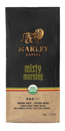 Imagen 1 de 4 de Café Grano Molido · Misty Morning 227 G · Marley Coffee