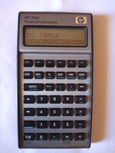 Calculadora Hp 17 Bii Financial