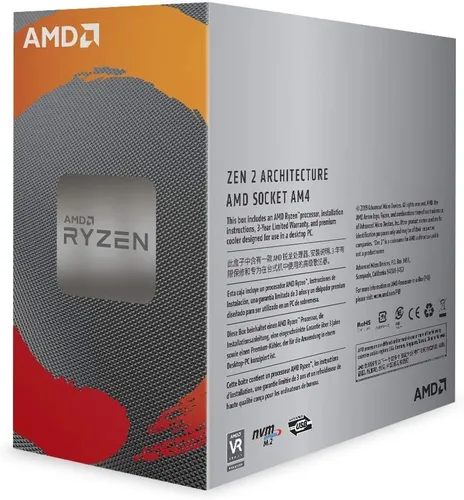 Amd Ryzen 5 3600 Processor, 6 Cores, 12 Threads, 4.2 Ghz
