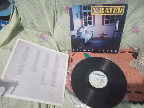 Lp X- Rated Animal House Com Encarte Excelente Vinil Estandar (Usado)