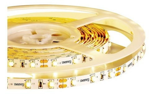 Fita Led 3528 12v 4.8w/mt 4000k Ip54 Rolo 5 Metros Save