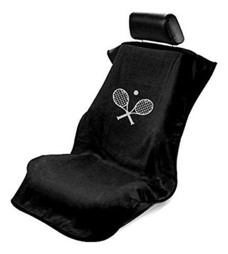 Protector Asiento Negro Para Raqueta Tenis