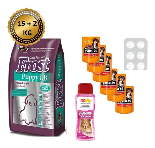 Imagen 1 de 3 de Frost Puppy Lb 15 + 2 Kg + Regalo + Envio