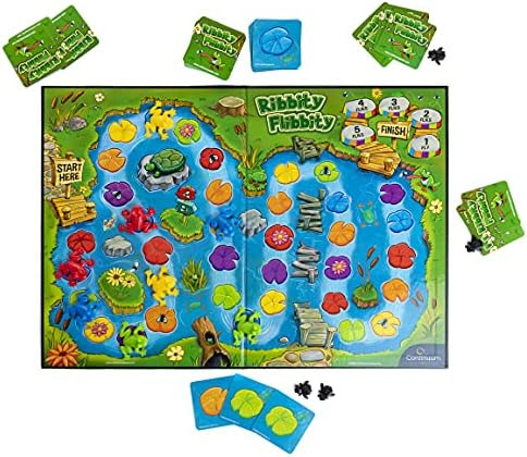 Ribbity Flibbity, The Lily Pad Leaping, Fly Feasting Game, D