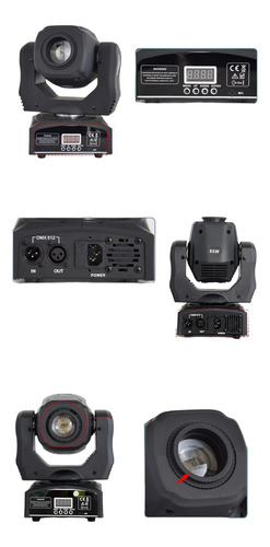 Cabezal Movil Led 60w 8 Colores Varias Figuras