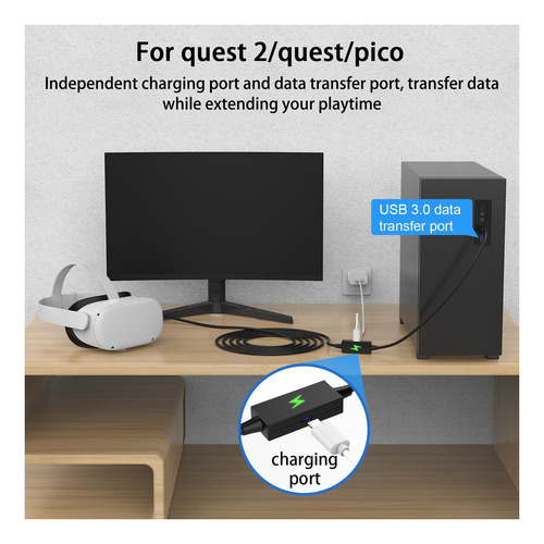 Para Transmisión Multifunción Quest 2/pico4/neo3/meta Link W
