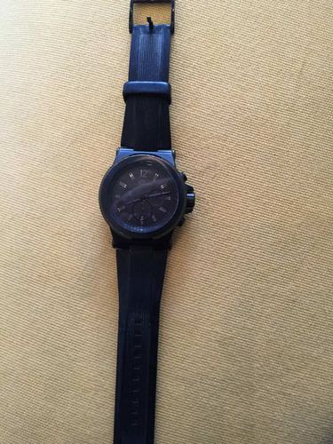Reloj Michael Kors Original. Negro, Pesado, Único