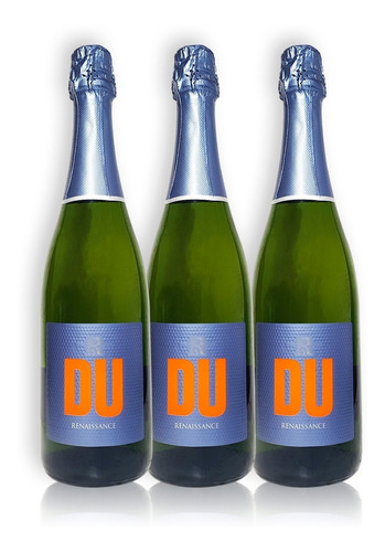 Du Champagne Demi Sec Kit X3u 750ml Renaissance Mendoza