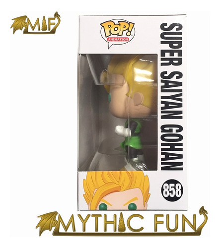 Funko Pop Dragon Ball Z - Super Saiyan Gohan 858 (Usado)