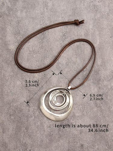 Collares Largos Bohemios De Madera Para Mujer Hechos A Mano