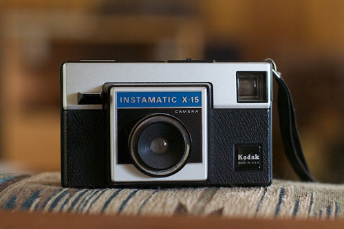 Cámara Kodak Instamatic X-15 Vintage, Usada Made Usa Funcion