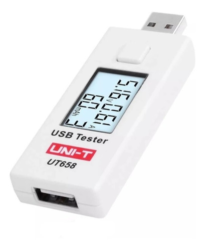 Tester Usb Medidor Voltimetro Amperimetro Uni-t Ut658