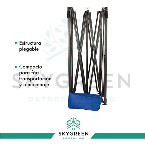 Imagen 2 de 7 de Carpa Toldo 2x2 Plegable Reforzado Impermeable Eventos