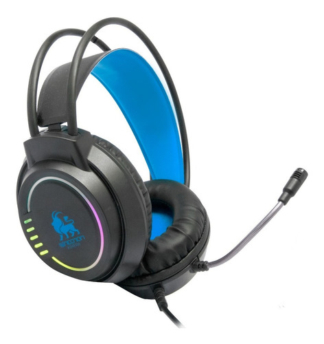 Audífonos Gamer Nbhg-kimera Color Azul Headphones 3.5m /v