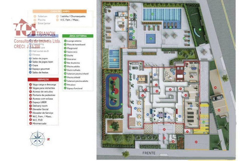 Imagem 18 de 19 de V. Bastos - Aptº Alto Padrão - 117m² A.u. - 3 Suítes - 2 Vagas - Ap3480
