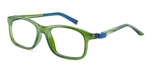 Armação Oculos Grau Nano Vista Sleek Arcade Nao760348 Verde