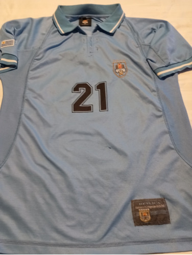 Camiseta De Fútbol De Selección Uruguay De Los 2000  Cavani 