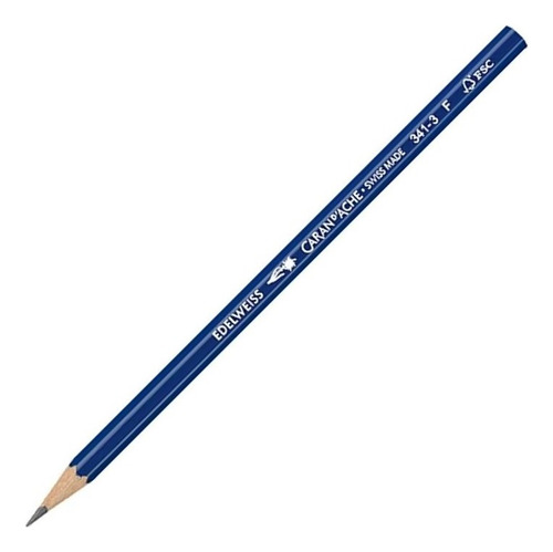 Lapis Grafite Caran D´ache Edelweiss F (azul)