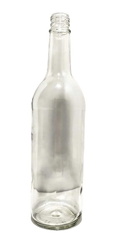 Botella Palo Viejo 750ml C/tapa Inviolable Negra 12 Piezas