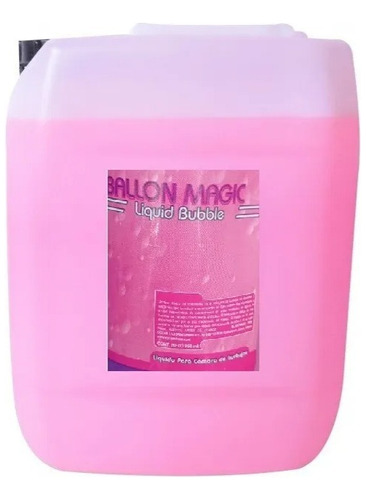 Liquido Para Maquina De Burbujas 10lts