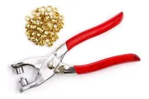 Comprar Kit Alicate Aplicador + 100 Ilhós Cinto Bolsas Calças Roupas