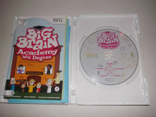 Juego Original Big Brain Academy Wii