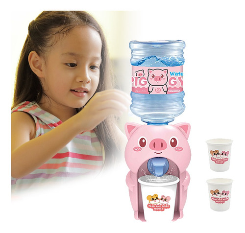 Mini Dispensador De Agua Juguete Para Niños Niñas Lindo Anim