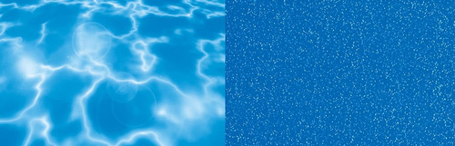 Pennplax Reflexión Tropical / Azul Burbujas Decoración Para