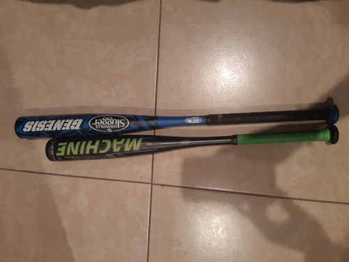 Lote 2 Bat Beisbol Infantil Rawlings Machine Y Genesis (Usado)