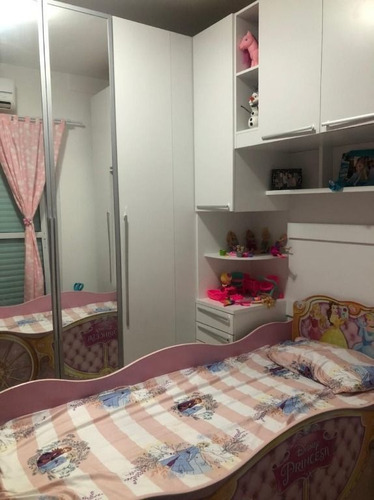 Imagem 9 de 27 de Apartamento Frente Rua Semi Mobiliado, Com 3 Dormitórios, Varanda Gourmet À Venda, 88 M² Por R$ 540.000 - Vila Guilhermina - Praia Grande/sp - Ap3678