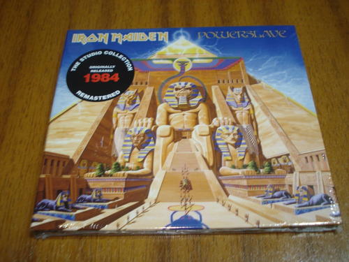 Cd Iron Maiden / Powerslave (nuevo Sellado) Digipack Europeo