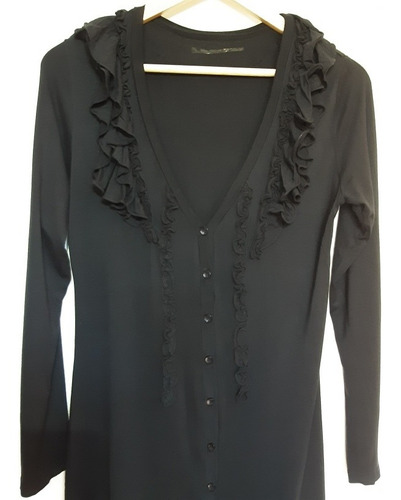 Imagen 8 de 10 de Camisa Larga Con Mangas Y Botones Frontales, Talla M