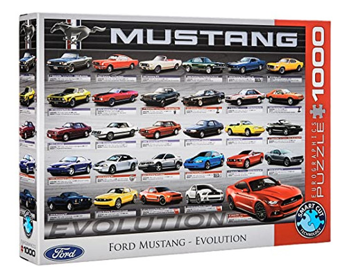 Puzzle Eurographics Ford Mustang Evolución 50th Anniversary 