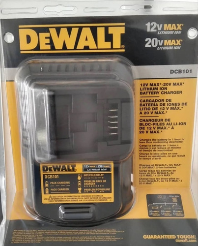 Cargador De Baterias De Iones De Litio Dewalt Dcb101