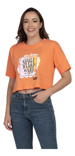 Playera Lee Mujer Manga Corta 29m2