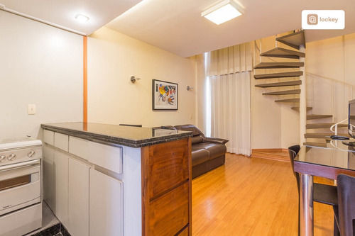 Imagem 3 de 12 de Aluguel De Flat Com 40m² E 1 Quarto - 54184