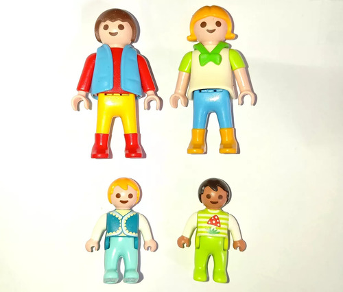 Constelaciones Familiares 2 Niños 2 Bebés Playmobil