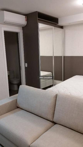 88445 Apartamento Com 1 Dormitório Para Alugar, 41 M² Por R$ 3.100/mês - Brooklin - São Paulo/sp - Ap4840